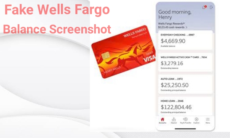 5 Fake Wells Fargo Balance Screenshot Generator Tools 